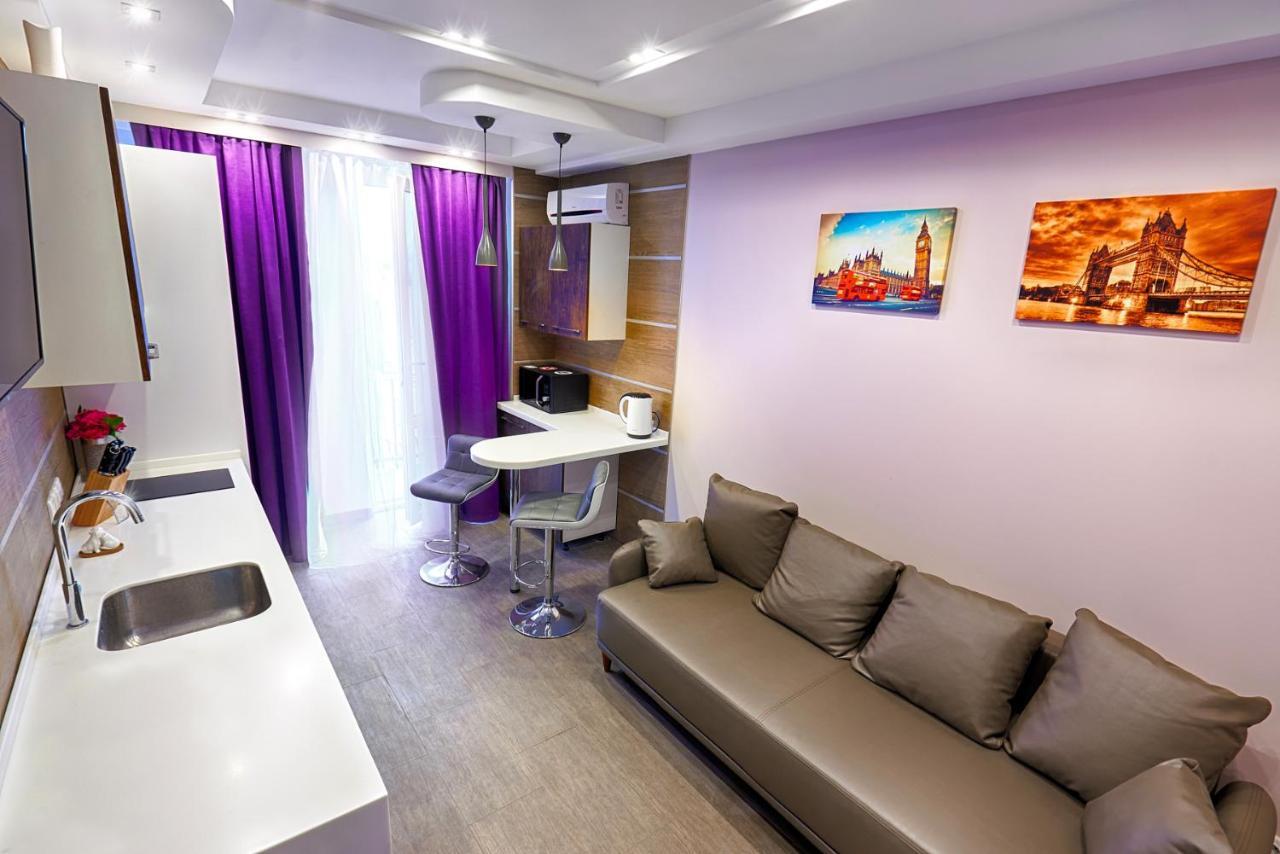 Sauna, Big Jacuzzi , Khreshchatyk Apartments Kyjev Exteriér fotografie