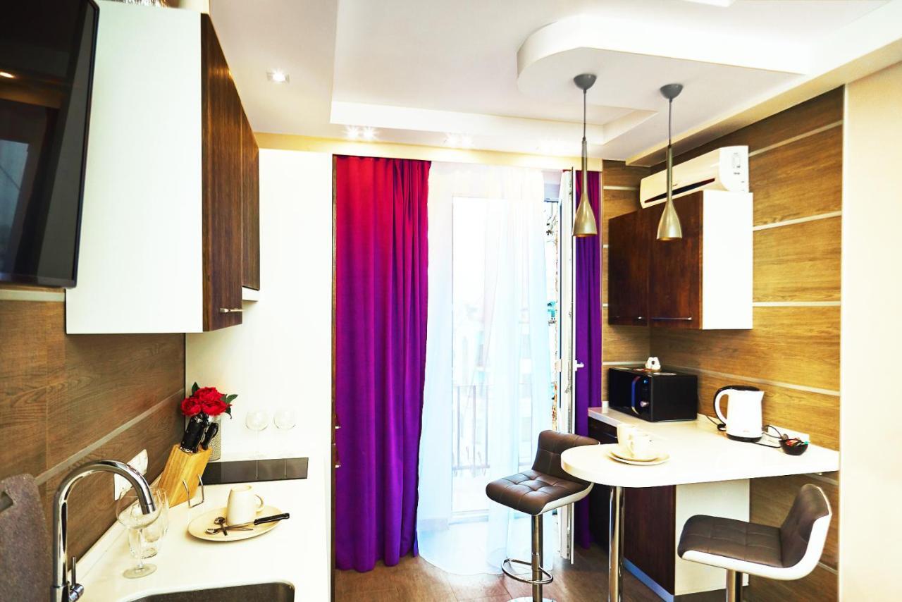 Sauna, Big Jacuzzi , Khreshchatyk Apartments Kyjev Exteriér fotografie